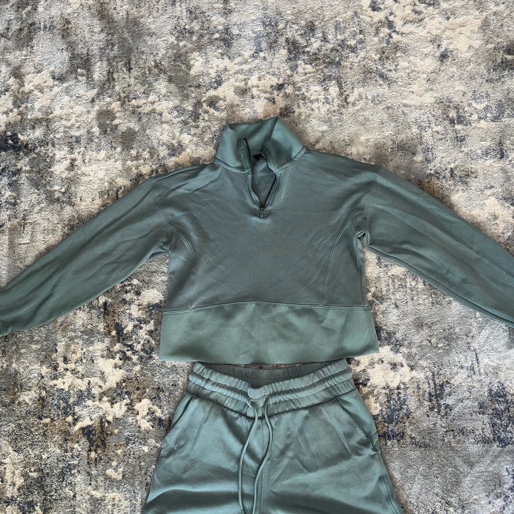 Danskin Olive Green Activewear Set